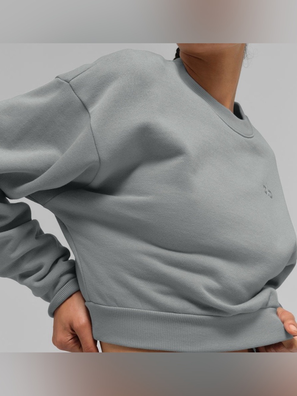 ALO GENTLY USED CROPPED ACCOLADE